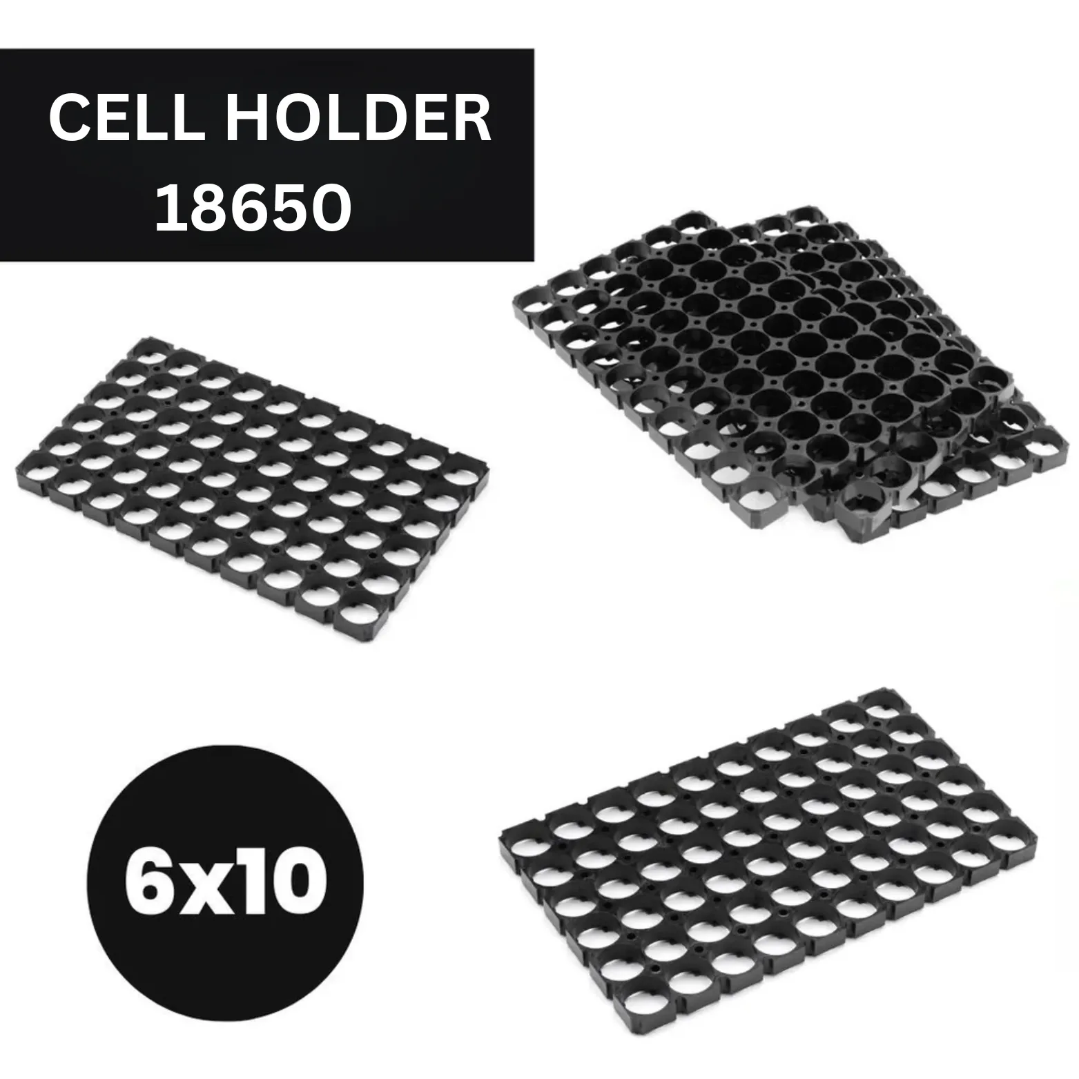 CELL HOLDER 18650 (6X10) - Image 5